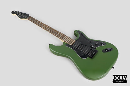 J-Craft X Series LSX-1 HH Modern S-Style Electric Guitar - Army Green