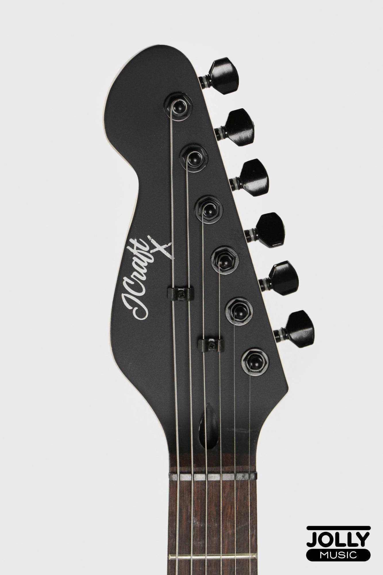 J-Craft X Series LSX-1 HH Modern S-Style Electric Guitar - Gunmetal