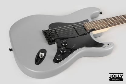 J-Craft X Series LSX-1 HH Modern S-Style Electric Guitar - Gunmetal