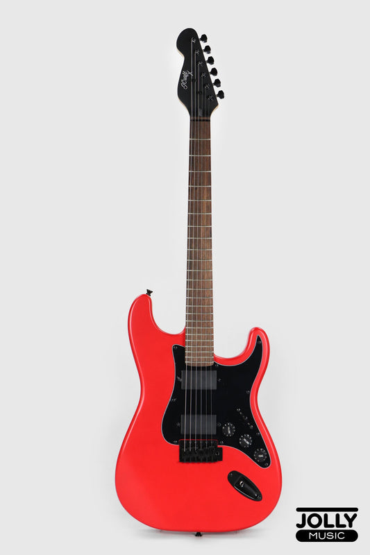 J-Craft X Series LSX-1 HH Modern S-Style Electric Guitar - Lockdown Red Ltd. Ed.