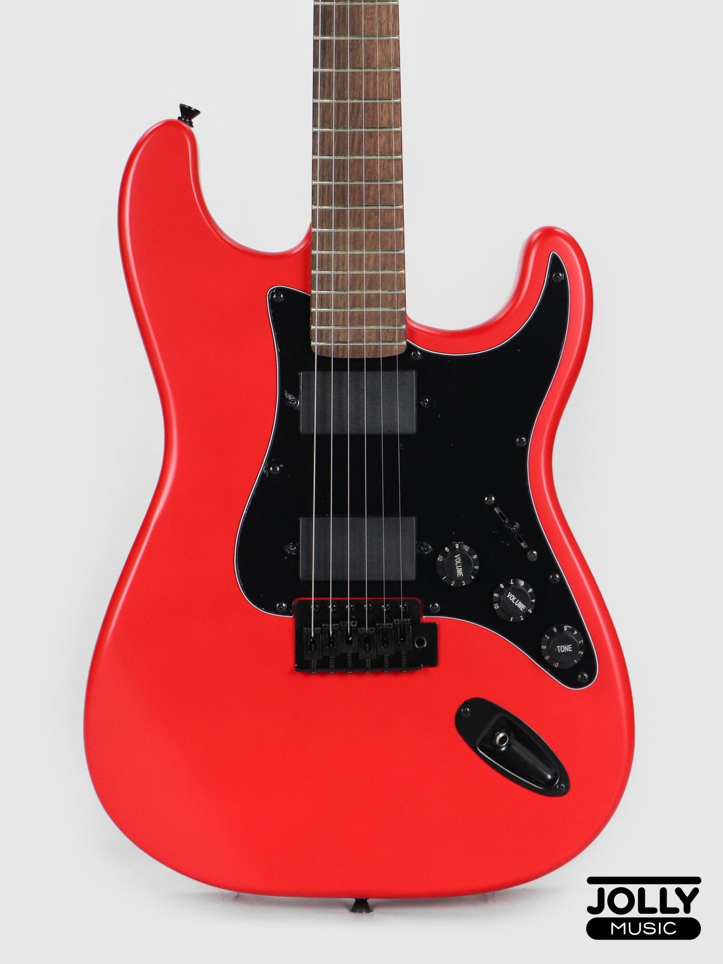 J-Craft X Series LSX-1 HH Modern S-Style Electric Guitar - Lockdown Red Ltd. Ed.