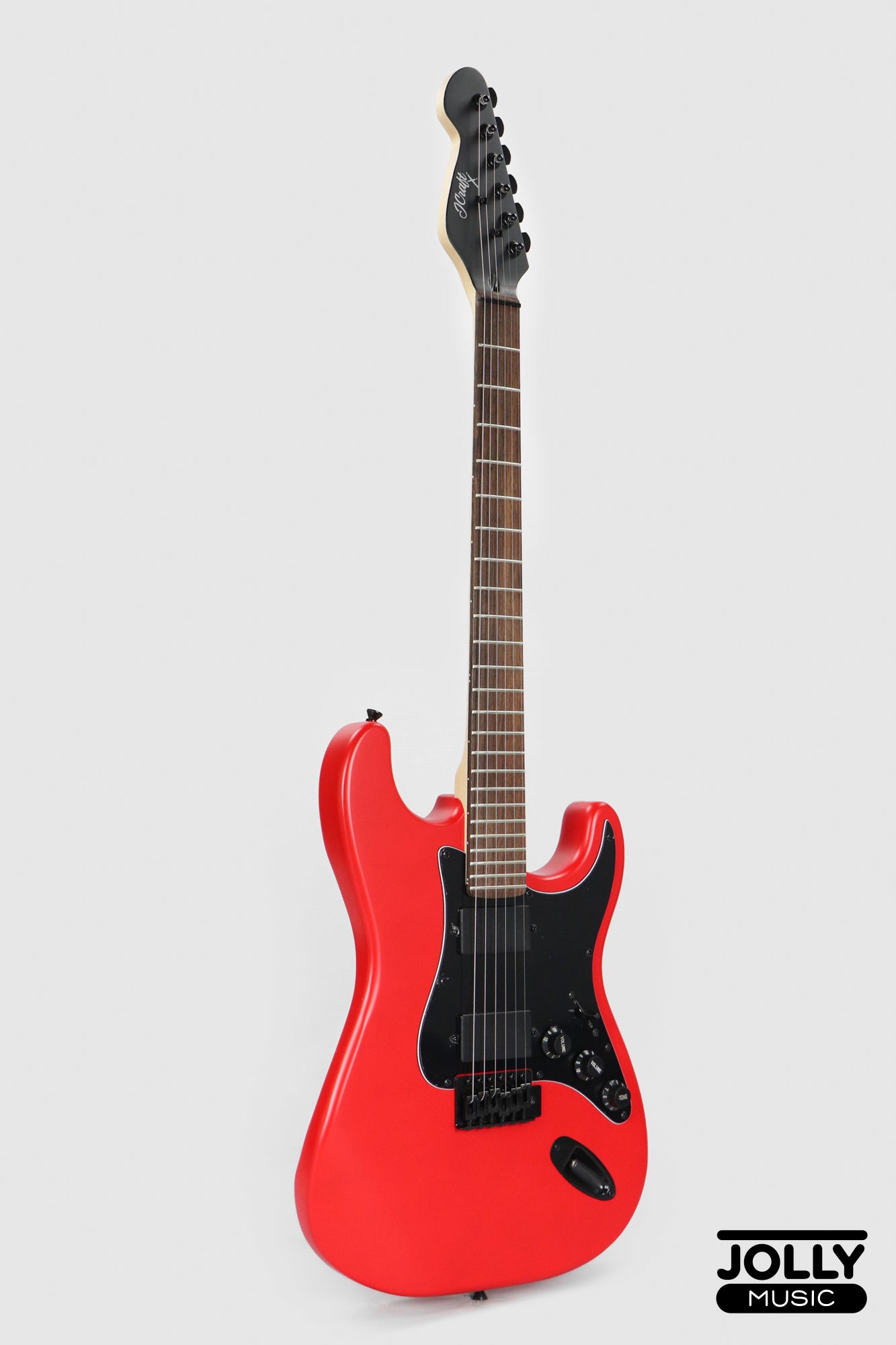 J-Craft X Series LSX-1 HH Modern S-Style Electric Guitar - Lockdown Red Ltd. Ed.