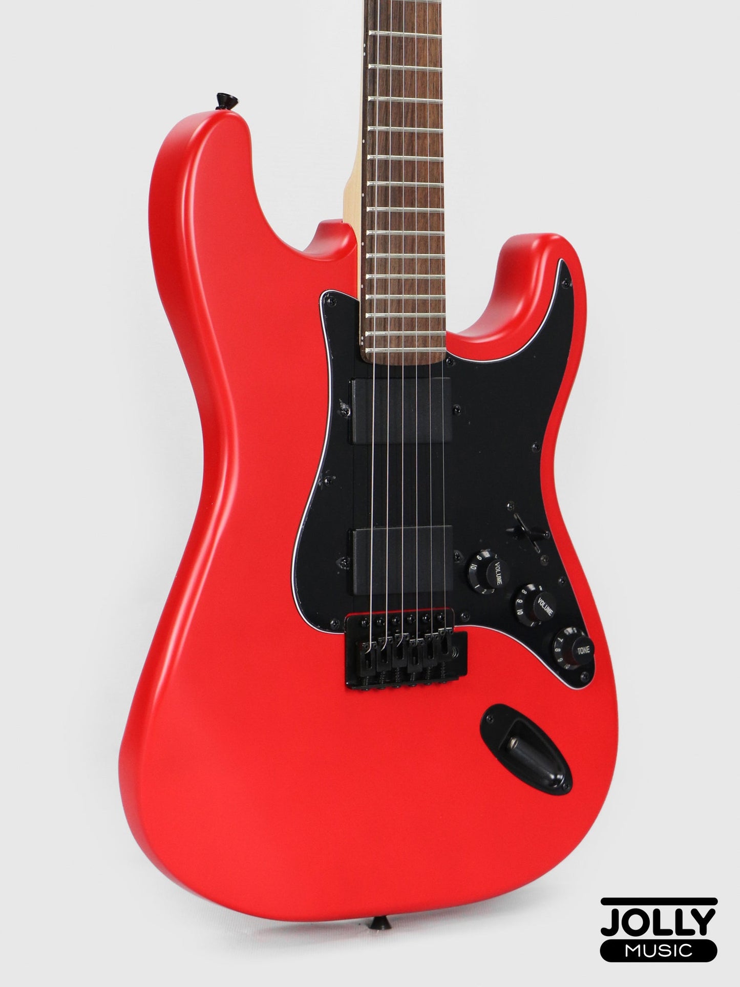 J-Craft X Series LSX-1 HH Modern S-Style Electric Guitar - Lockdown Red Ltd. Ed.