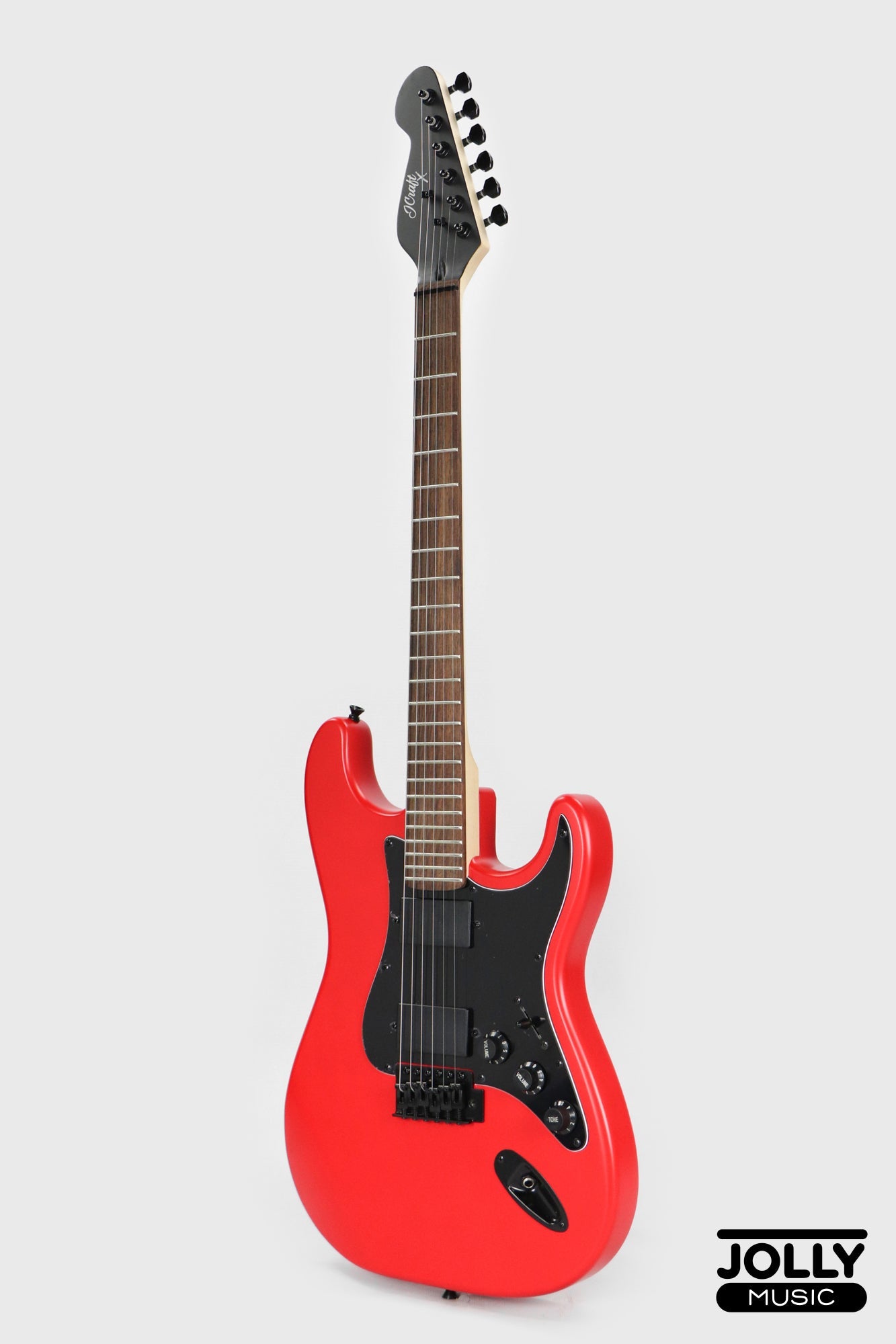 J-Craft X Series LSX-1 HH Modern S-Style Electric Guitar - Lockdown Red Ltd. Ed.