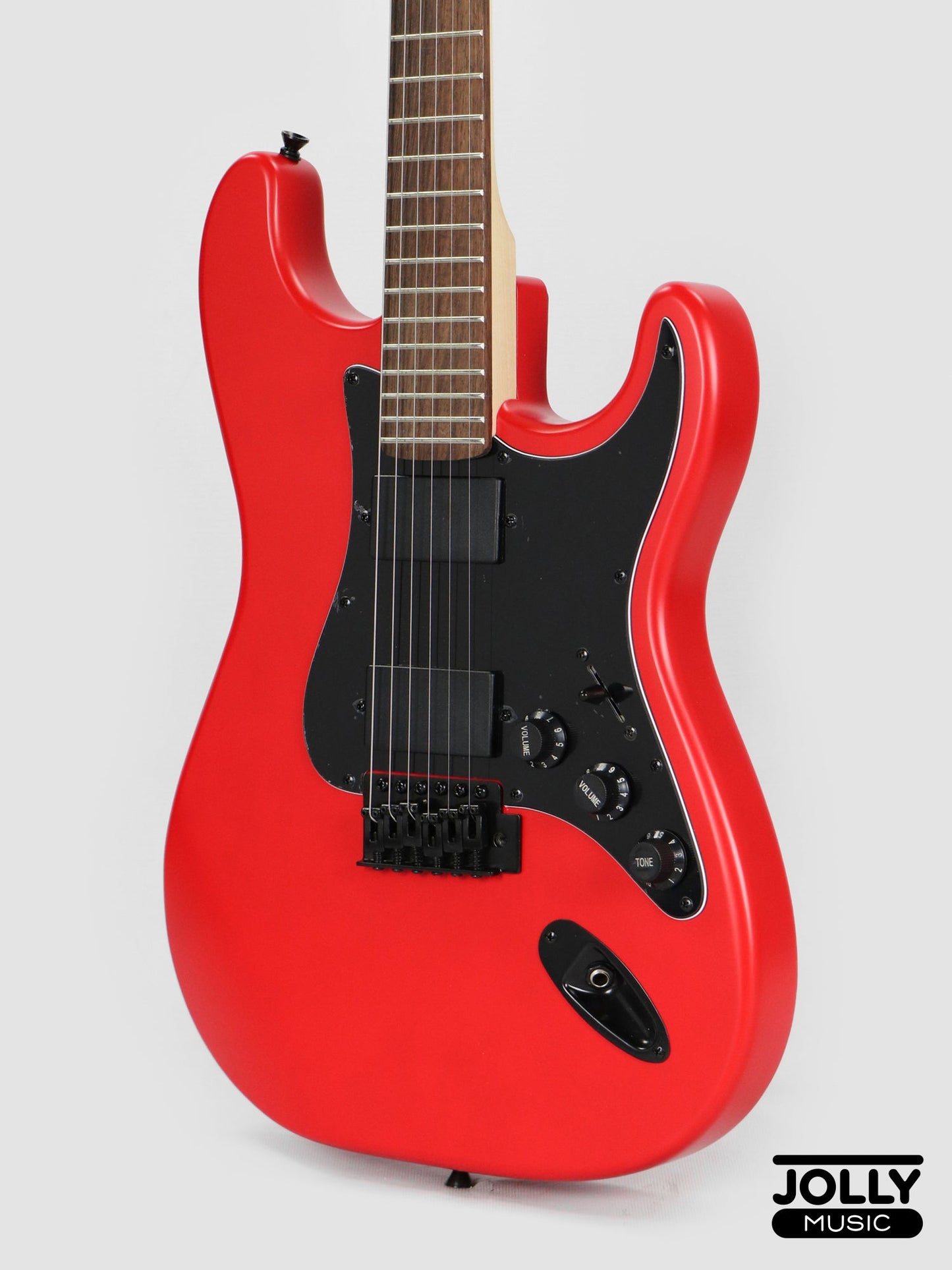 J-Craft X Series LSX-1 HH Modern S-Style Electric Guitar - Lockdown Red Ltd. Ed.