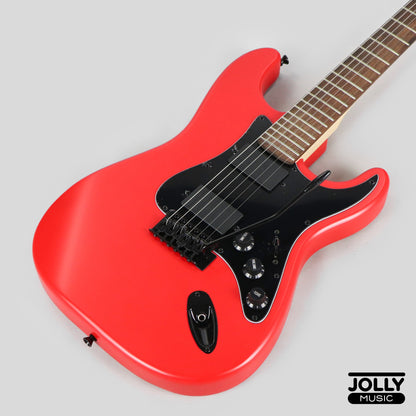 J-Craft X Series LSX-1 HH Modern S-Style Electric Guitar - Lockdown Red Ltd. Ed.