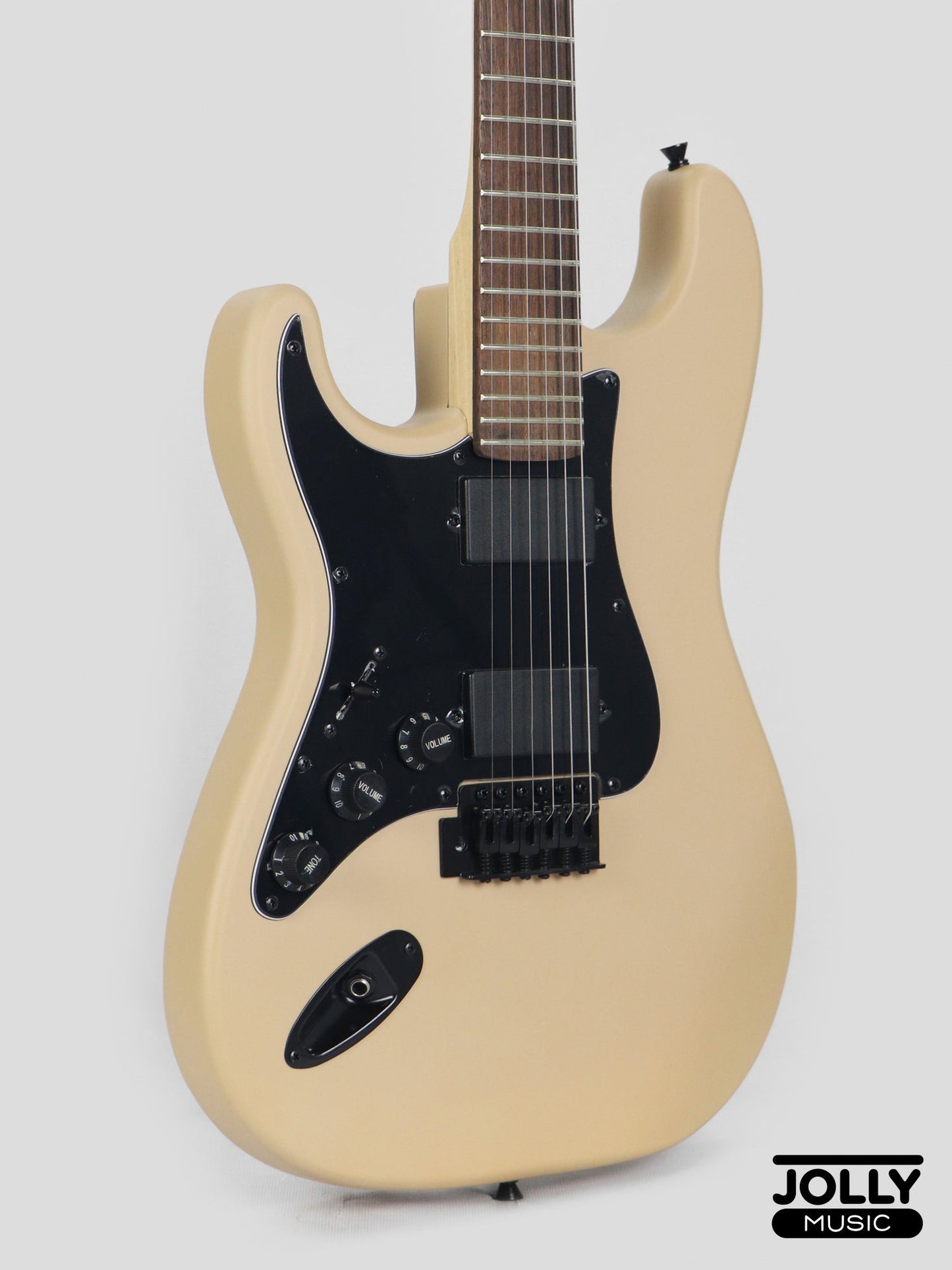 JCraft X Series LSX-1 LEFT HAND HH Modern S-Style Electric Guitar - Sandstorm