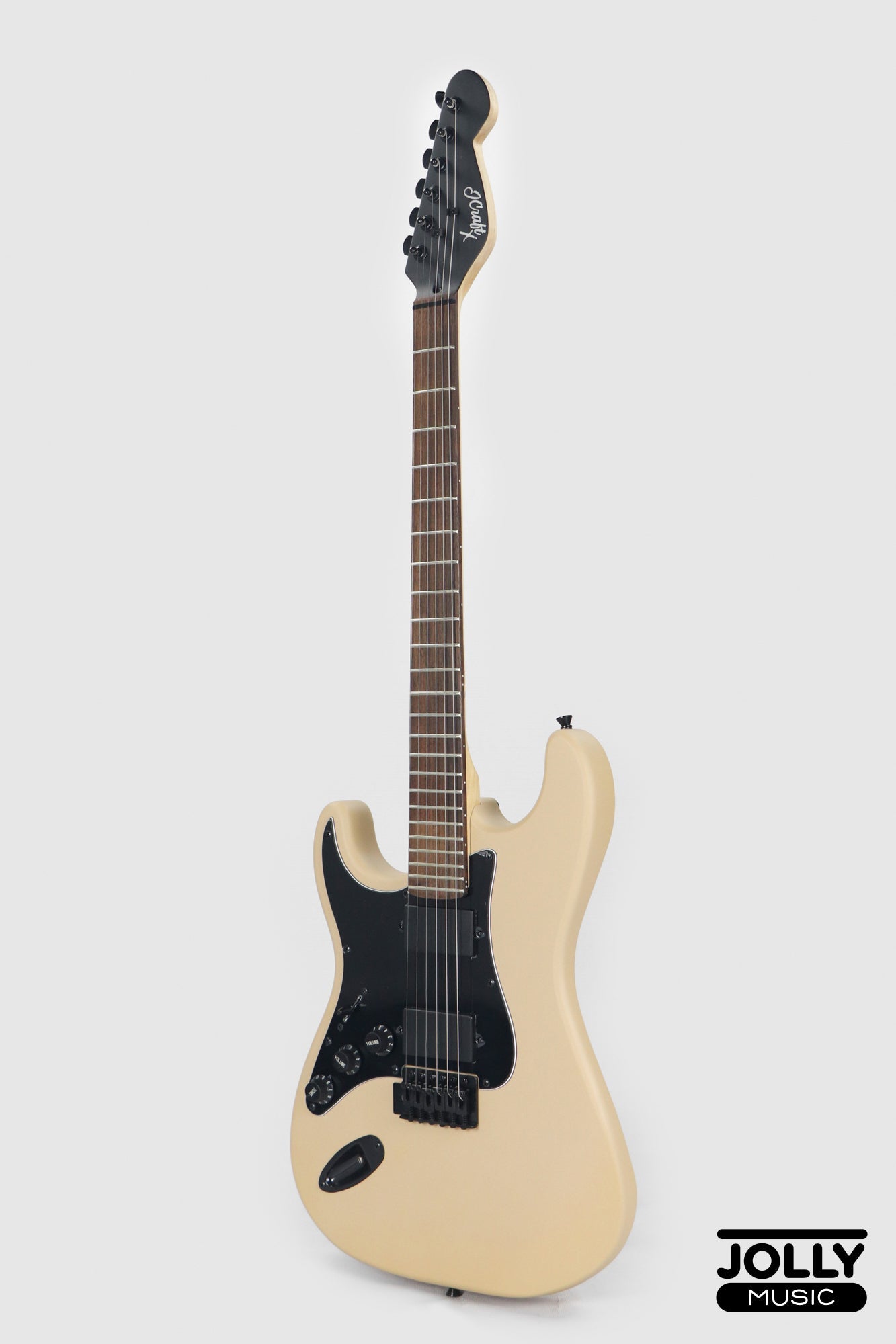 JCraft X Series LSX-1 LEFT HAND HH Modern S-Style Electric Guitar - Sandstorm