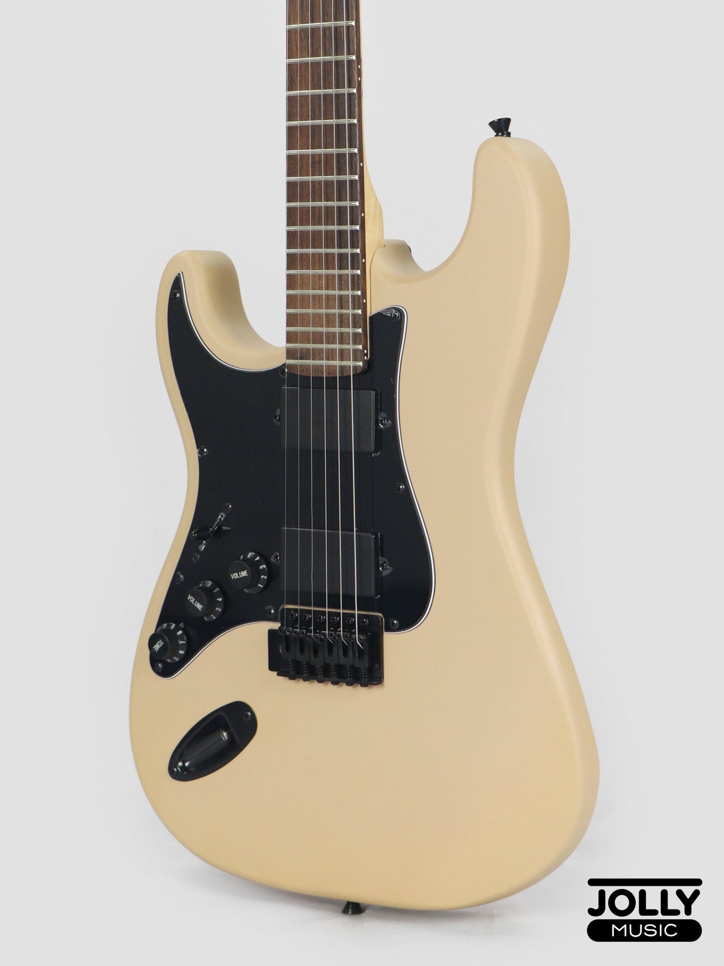 JCraft X Series LSX-1 LEFT HAND HH Modern S-Style Electric Guitar - Sandstorm