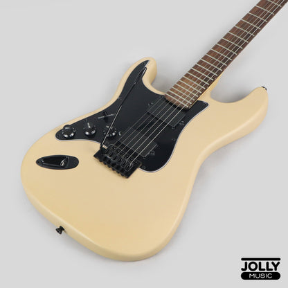 JCraft X Series LSX-1 LEFT HAND HH Modern S-Style Electric Guitar - Sandstorm