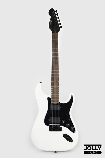 J-Craft X Series LSX-1 HH Modern S-Style Electric Guitar - Snow