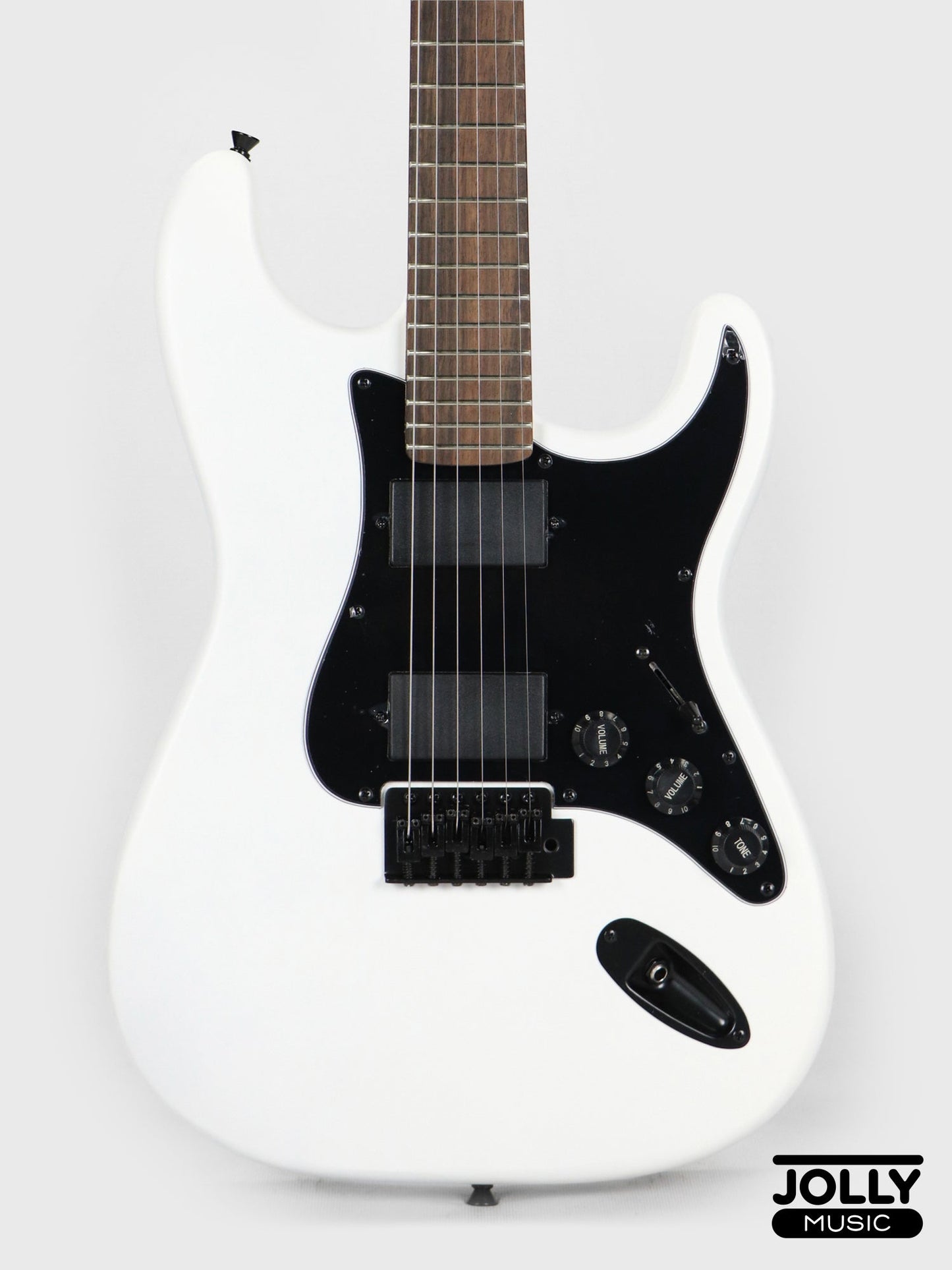 J-Craft X Series LSX-1 HH Modern S-Style Electric Guitar - Snow