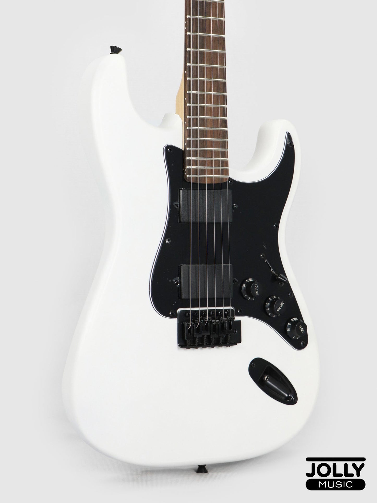 J-Craft X Series LSX-1 HH Modern S-Style Electric Guitar - Snow