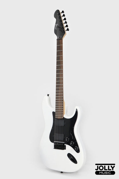 J-Craft X Series LSX-1 HH Modern S-Style Electric Guitar - Snow