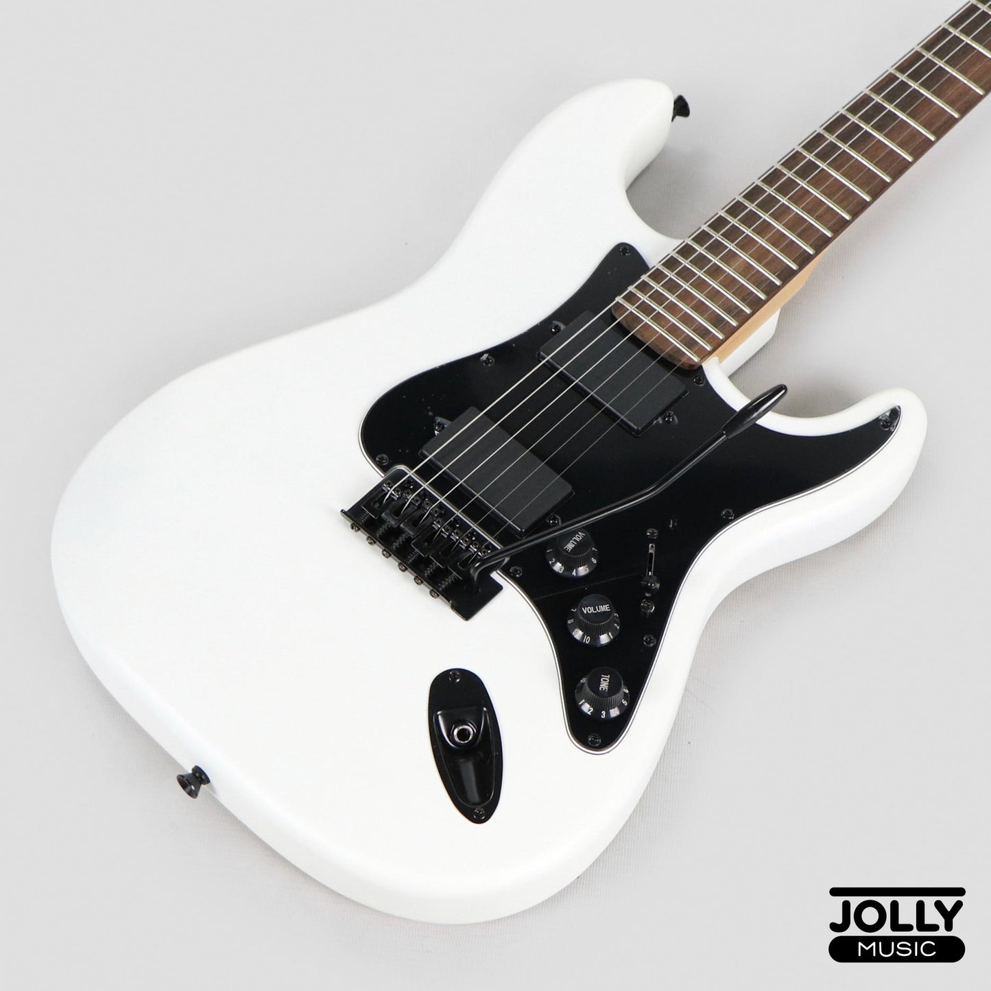 J-Craft X Series LSX-1 HH Modern S-Style Electric Guitar - Snow