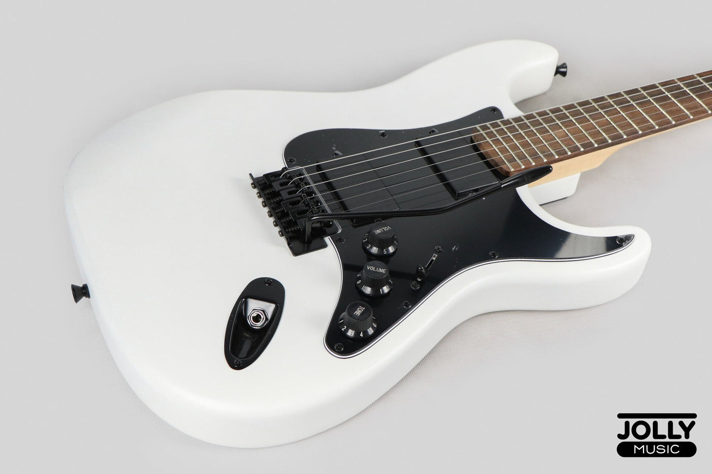 J-Craft X Series LSX-1 HH Modern S-Style Electric Guitar - Snow