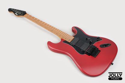 JCraft X Series LSX-3AF PRO Active 24 Fret Floyd Rose Electric Guitar - Lockdown Red