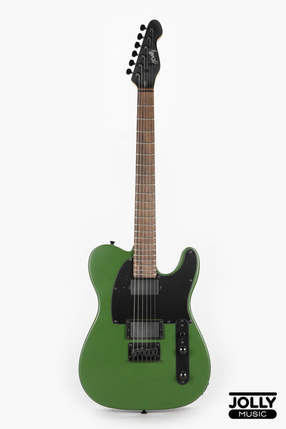 JCraft LTX-1 Double Humbucker Electric Guitar with Gigbag - Army Green