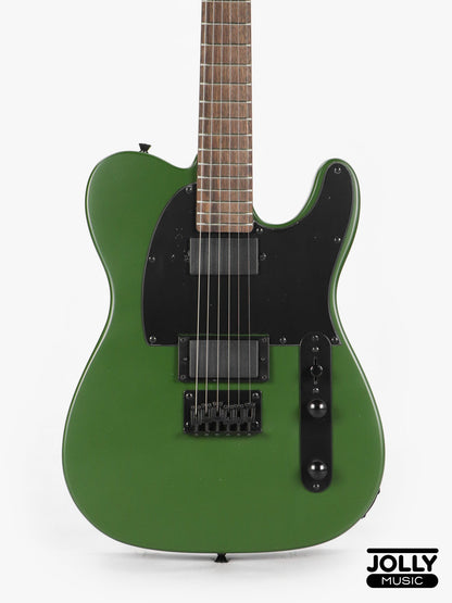 JCraft LTX-1 Double Humbucker Electric Guitar with Gigbag - Army Green