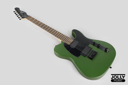 JCraft LTX-1 Double Humbucker Electric Guitar with Gigbag - Army Green