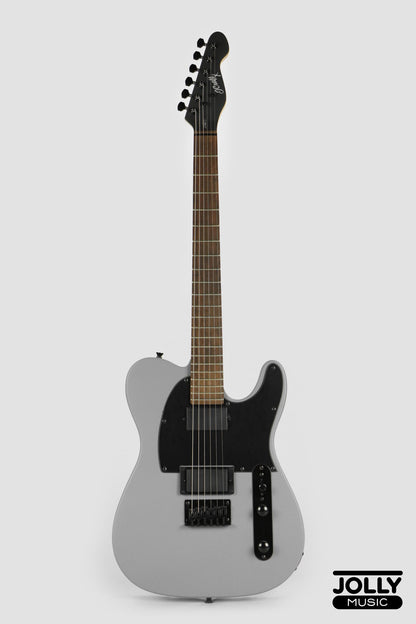 JCraft LTX-1 Double Humbucker Electric Guitar with Gigbag - Gunmetal