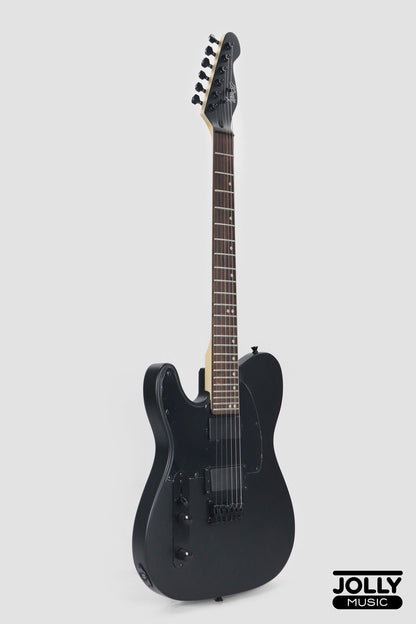 JCraft X Series LTX-2 LEFT HAND Electric Guitar with Gigbag - Satin Black