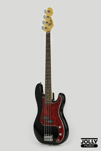 JCraft PB-2 4-String Bass Guitar - Black