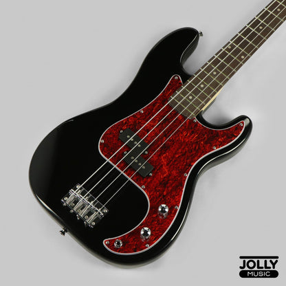 JCraft PB-2 4-String Bass Guitar - Black