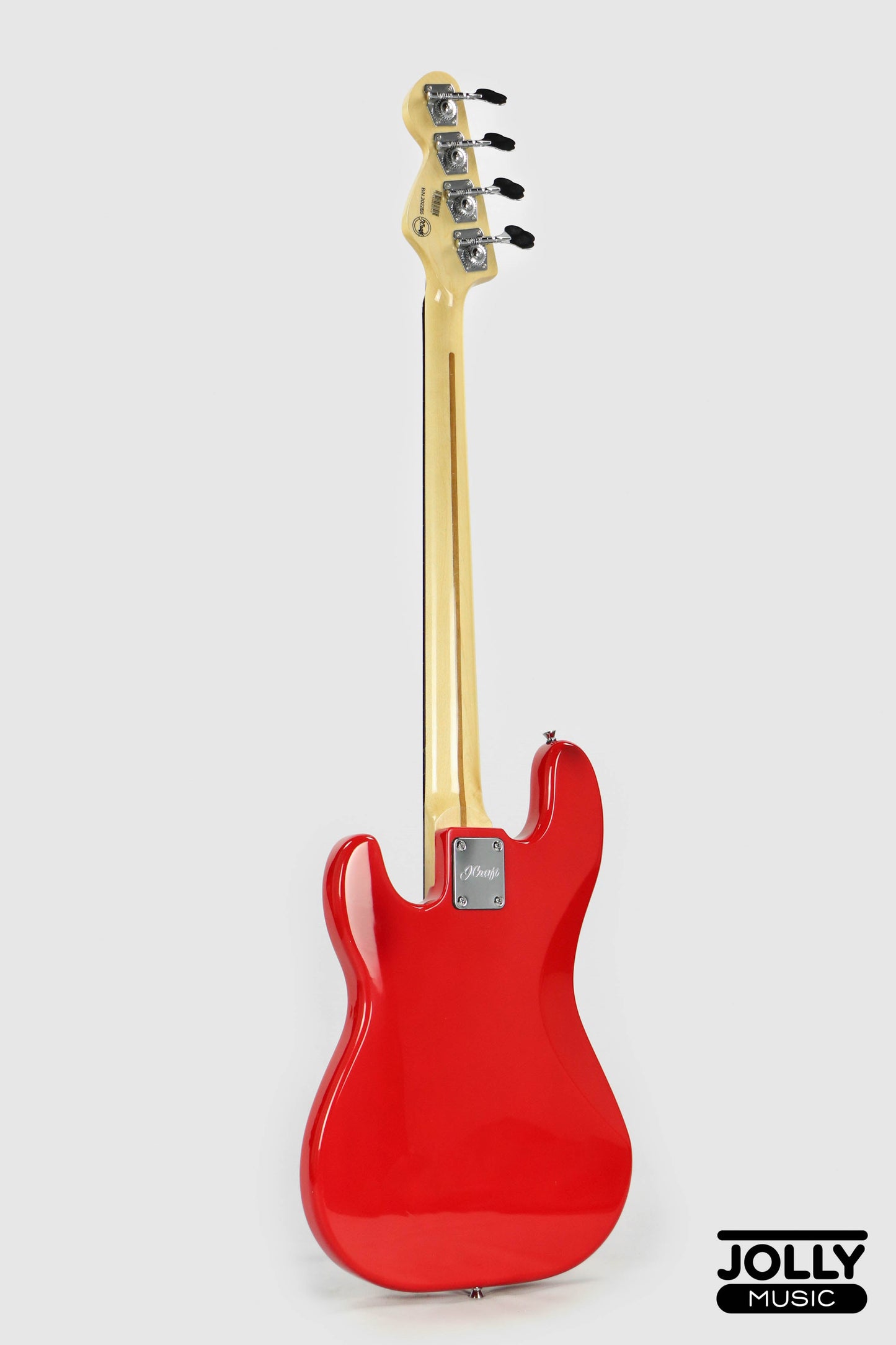 JCraft PB-2 4-String Bass Guitar - Red