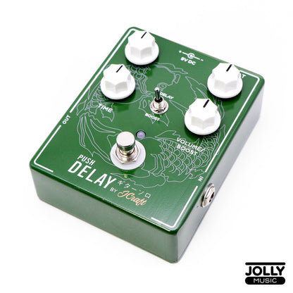 JCraft Push Delay Clean Boost / Analog Delay Pedal