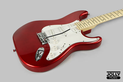 JCraft S-1 S-Style Electric Guitar with Gigbag - Metallic Red