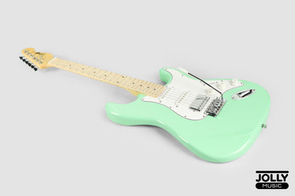 JCraft S-2HC HSS Electric Guitar with Gigbag - Surf Green