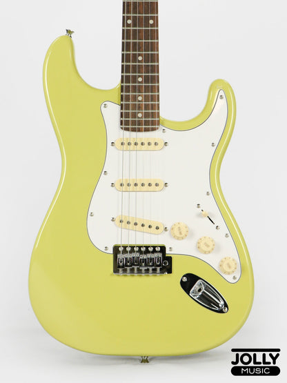 JCraft S-2 S-Style Electric Guitar - RW / Khaki