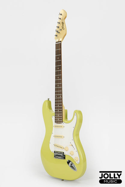 JCraft S-2 S-Style Electric Guitar - RW / Khaki