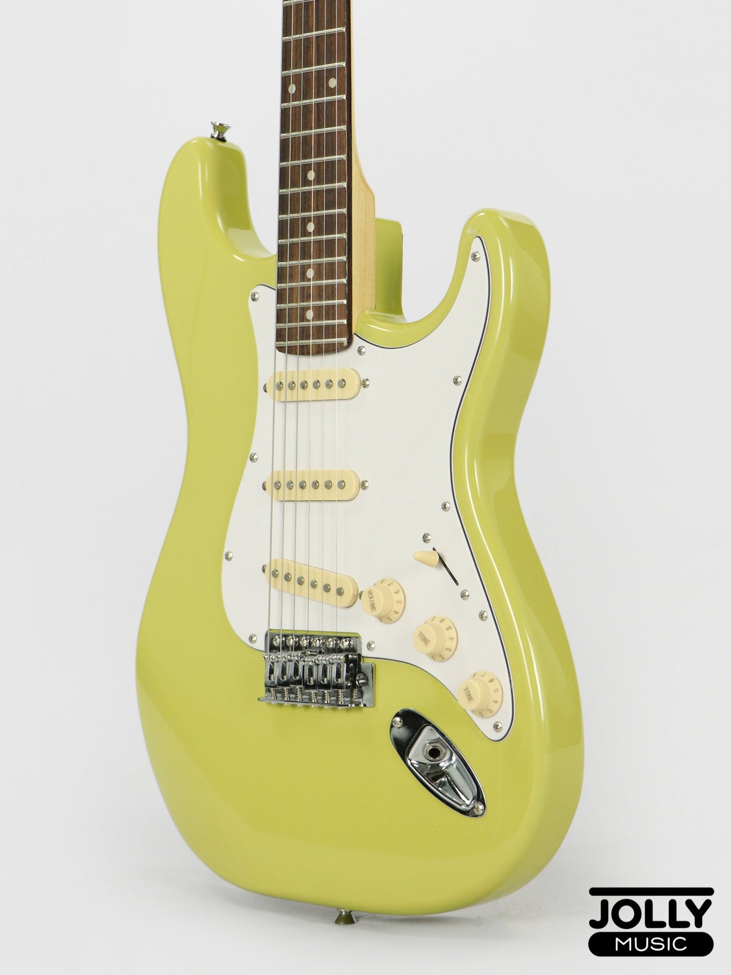 JCraft S-2 S-Style Electric Guitar - RW / Khaki