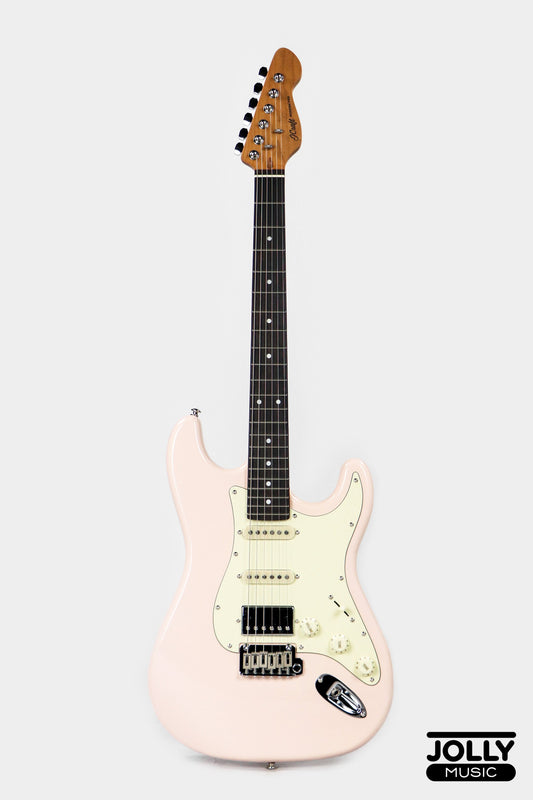 JCraft S-3HC Modern PRO HSS Electric Guitar - Lisbon Rose