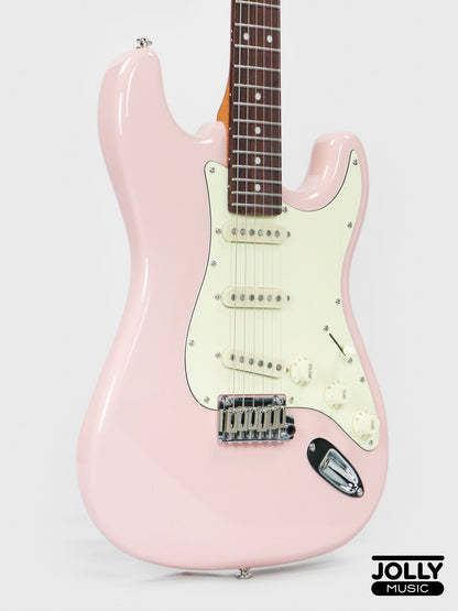 JCraft S-3 Modern PRO SSS Electric Guitar - Shell Pink