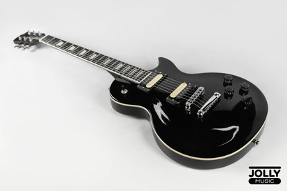 JCraft SC-2 Single Cut Electric Guitar - Tuxedo Black