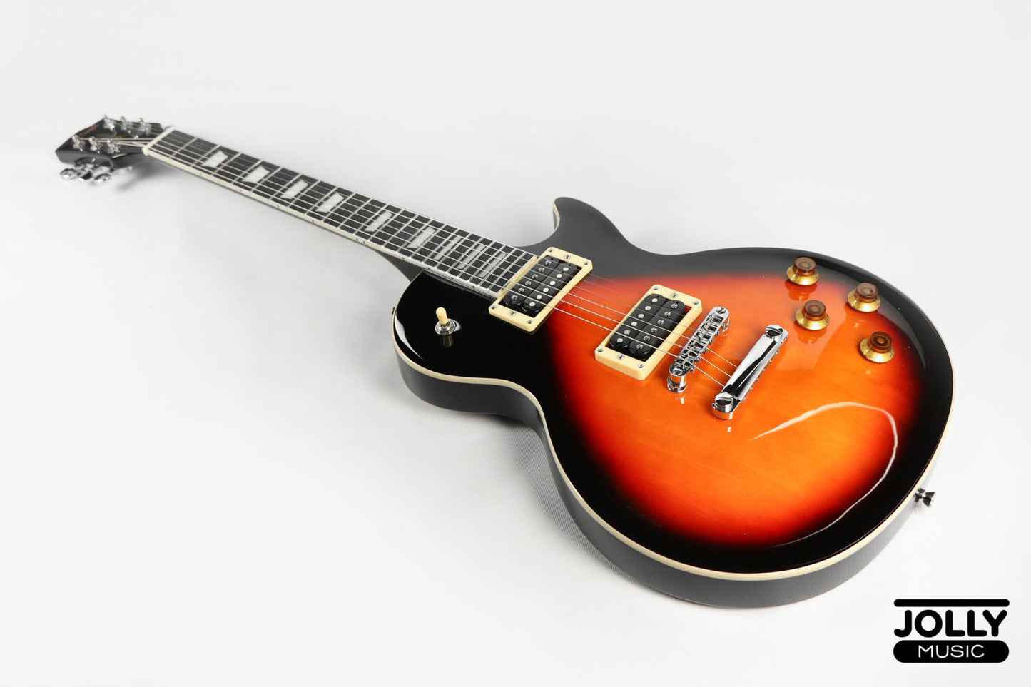 JCraft SC-2 Single Cut Electric Guitar - Vintage Sunburst