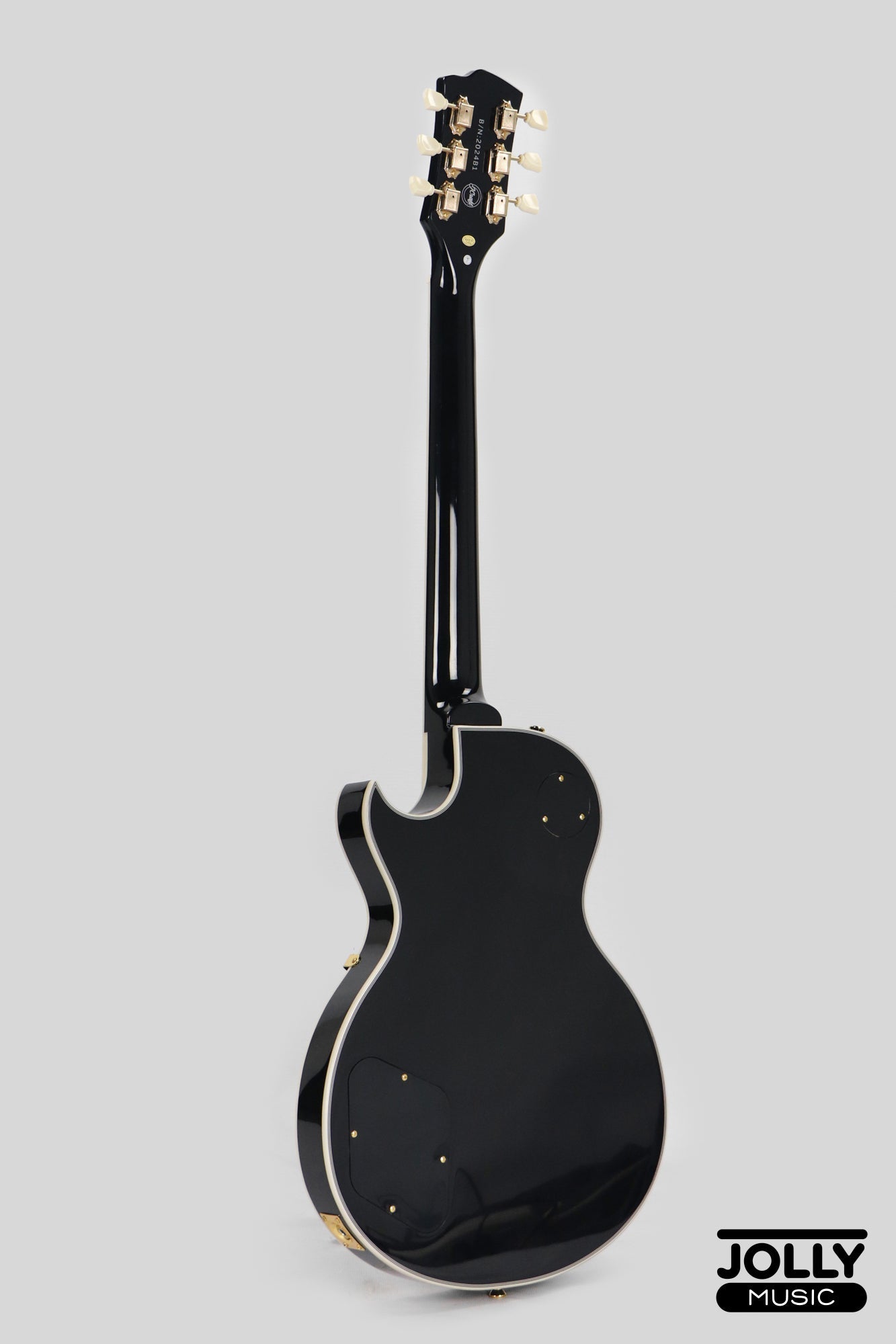 JCraft SC-3V Archtop Single Cut Electric Guitar - Tuxedo Black