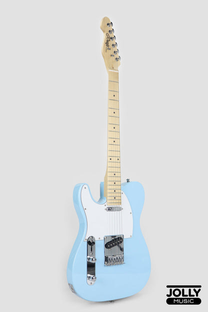 JCraft Classic Series T-1 Left Handed T-Style with Gigbag - Light Blue