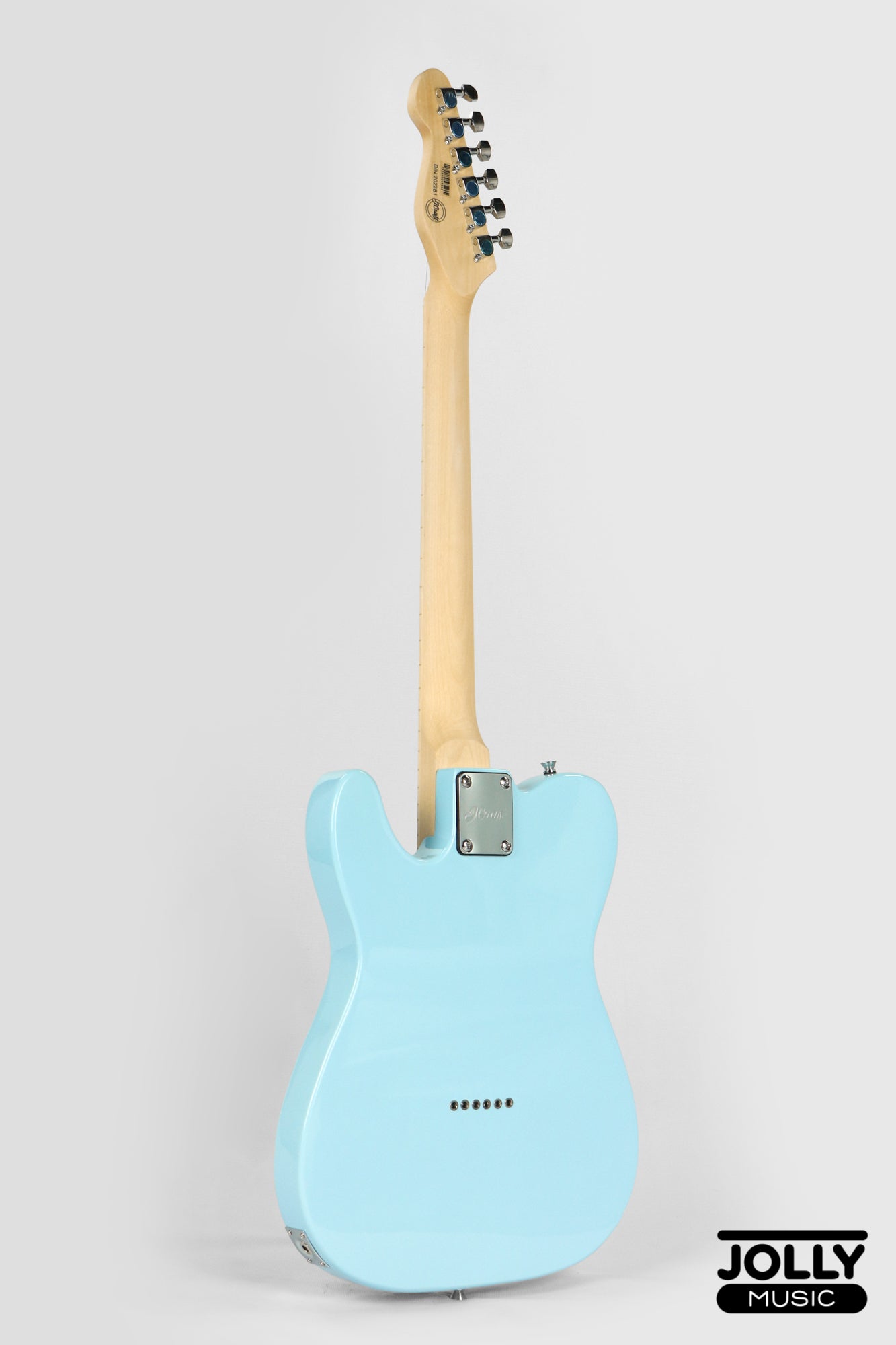 JCraft T-1 T-Style Electric Guitar with Gigbag - Light Blue