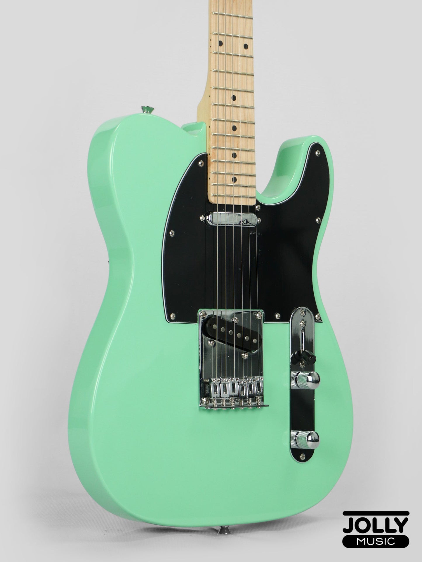 JCraft T-1 T-Style Electric Guitar with Gigbag - Surf Green