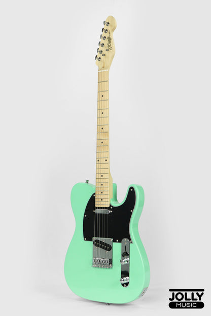 JCraft T-1 T-Style Electric Guitar with Gigbag - Surf Green