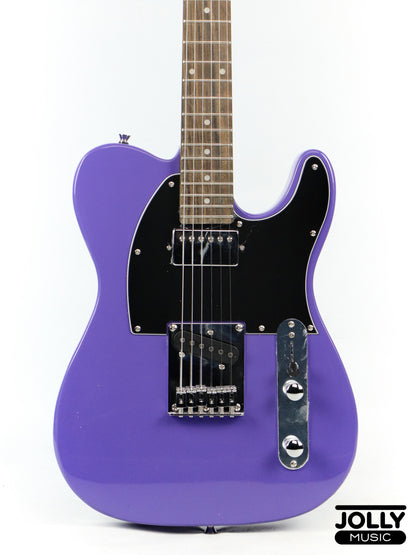 J-Craft T-2HC SH T-Style Electric Guitar with Gigbag - Purple