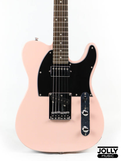 J-Craft T-2HC SH T-Style Electric Guitar with Gigbag - Shell Pink