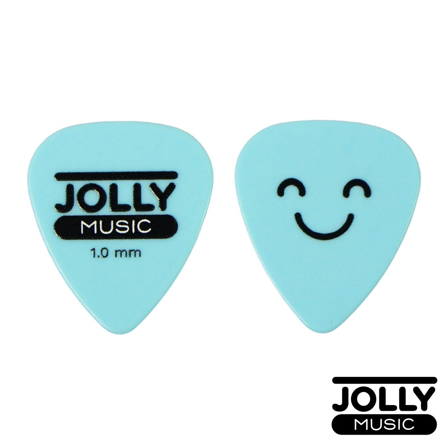 Jolly Music Collectible Guitar Pick Tin Set 12 pcs SURPRISE SMILEY DESIGN