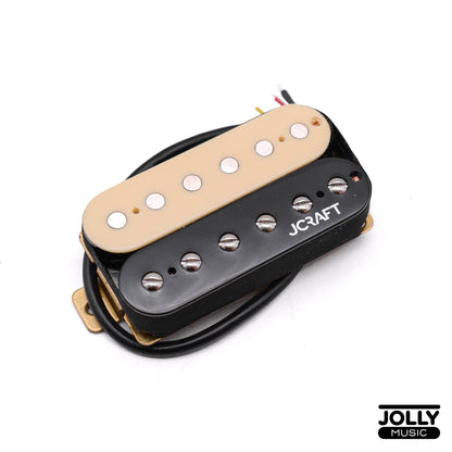 JCraft Big Guns Bridge Humbucker Pickup, Open, Alnico - Zebra