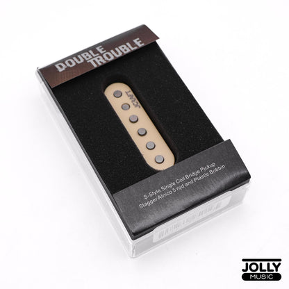 JCraft Double Trouble Single Coil Bridge Pickup, Staggered, Alnico