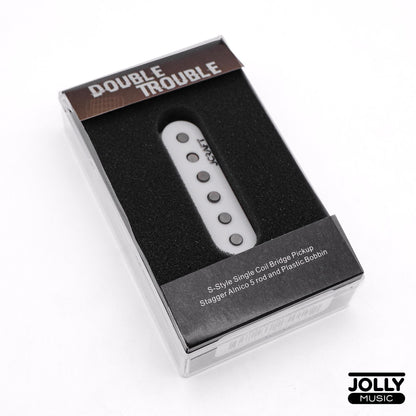 JCraft Double Trouble Single Coil Bridge Pickup, Staggered, Alnico